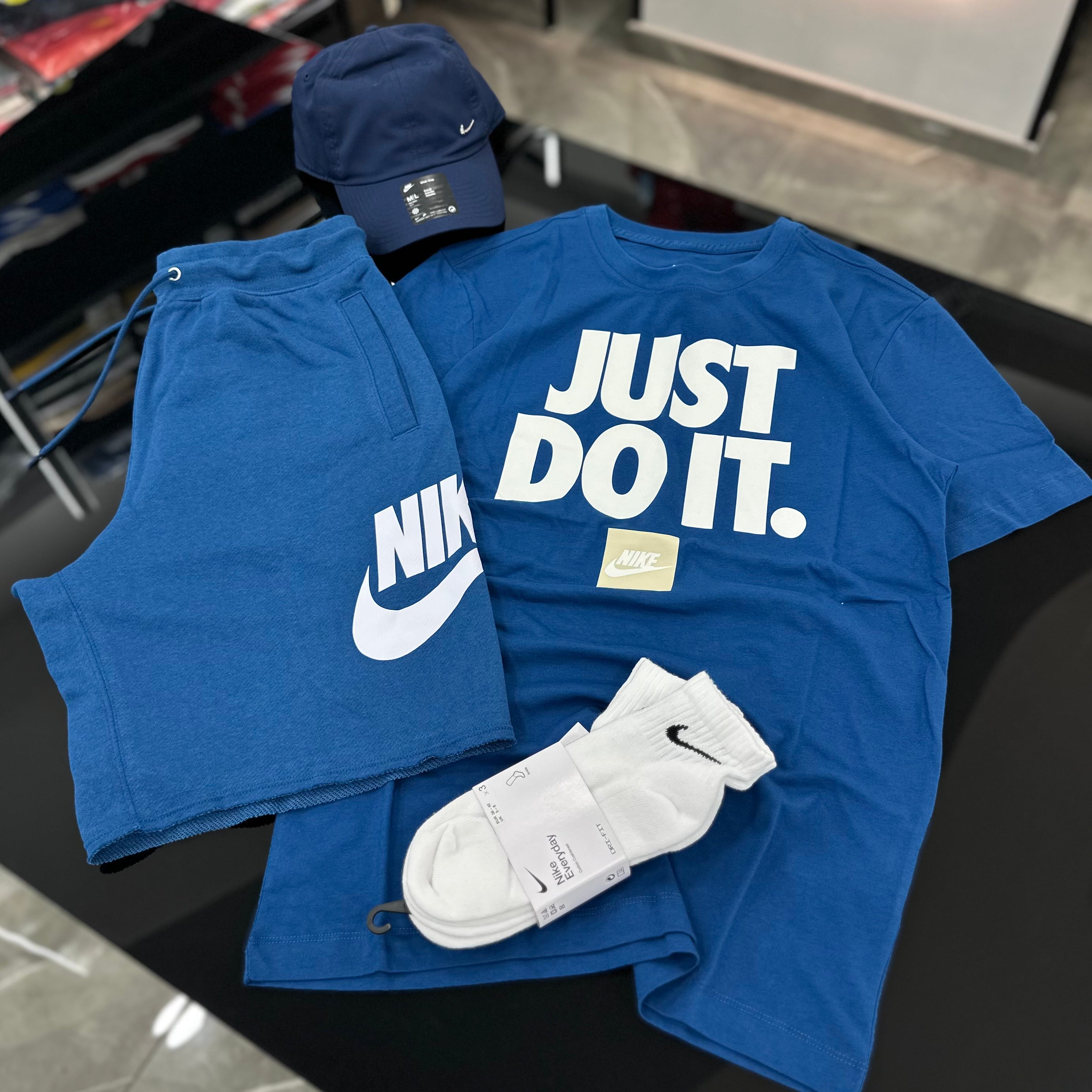 Coordinato Nike JUST Royal