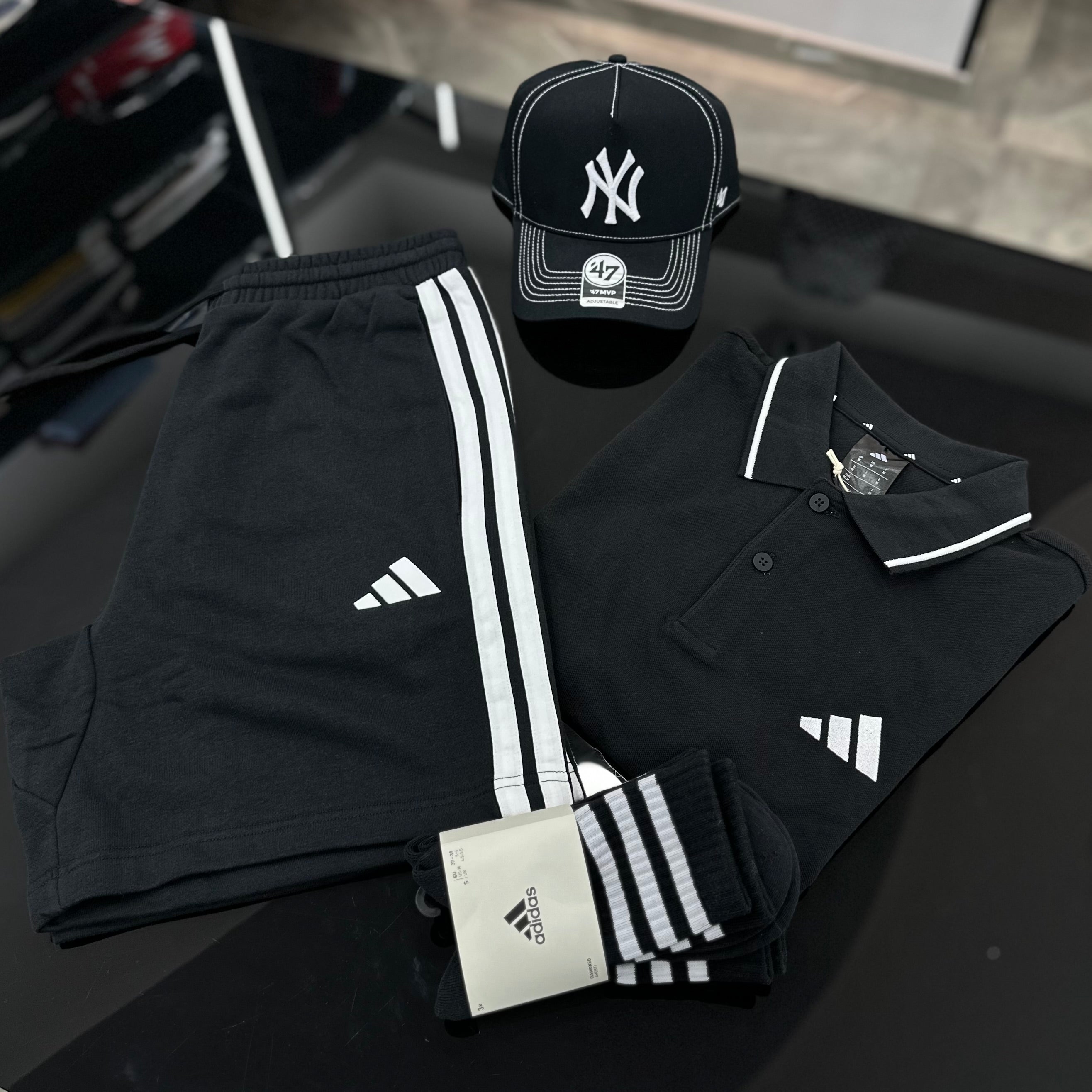 Coordinato Adidas POLO Black