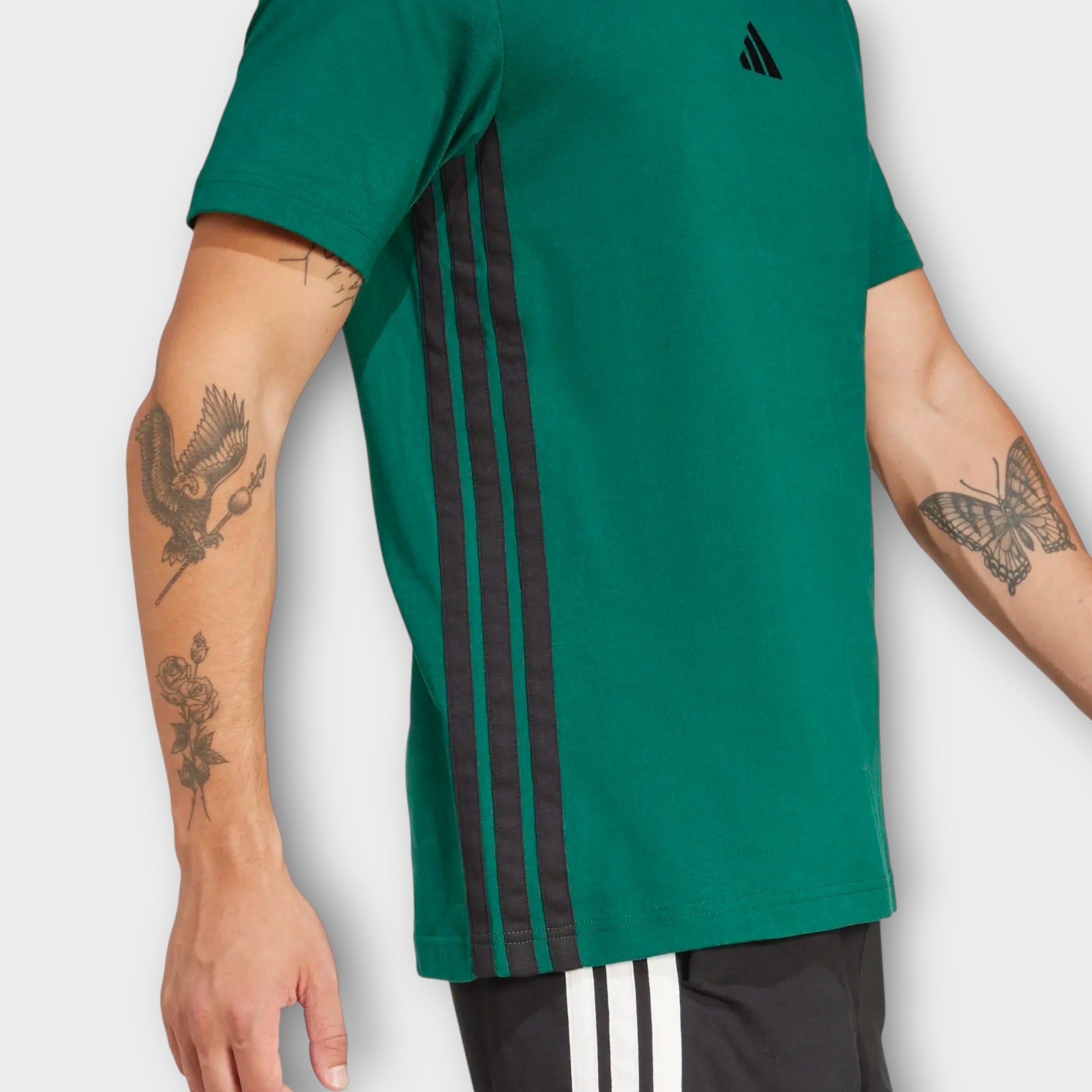 T-Shirt Adidas Stripes GREEN