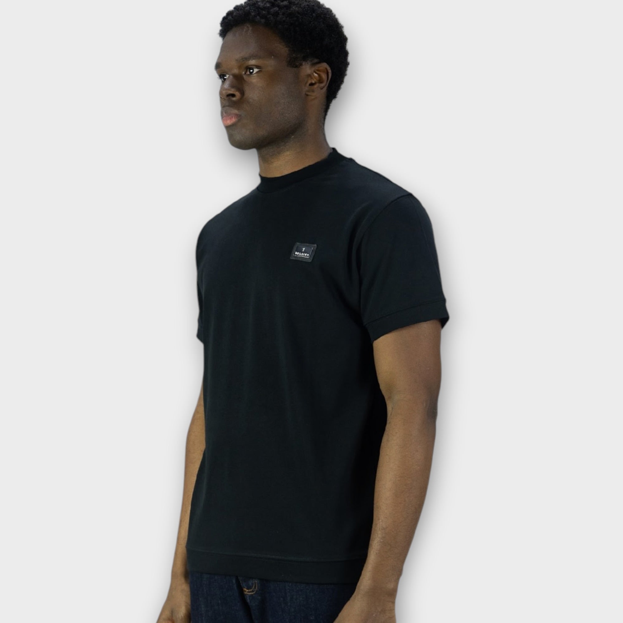 T-Shirt Soldier Patch BLACK