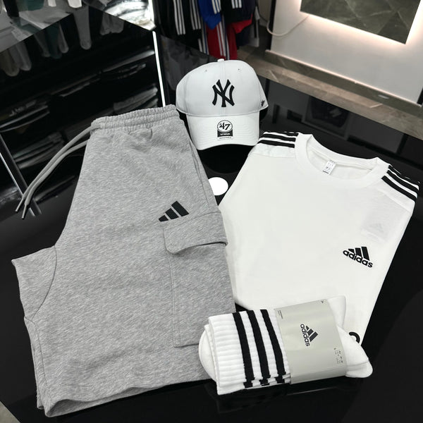 Completo Adidas Cargo WHITE