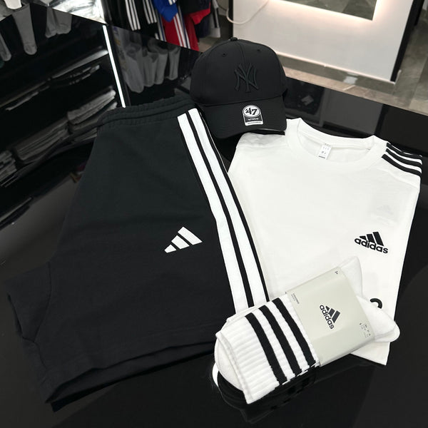 Completo Adidas STRIPES WHITE