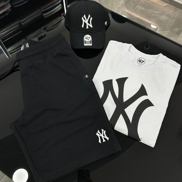 Completo Yankees CLEAN white