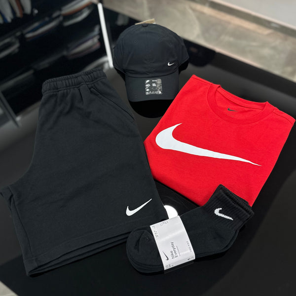 Completo Nike Park RED / BLACK