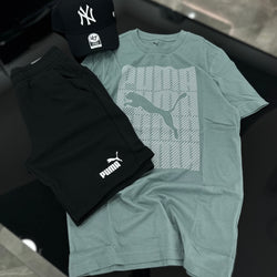 Coordinato Puma Wording GREEN