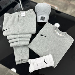 Tuta Nike Park WOLF GREY Girocollo