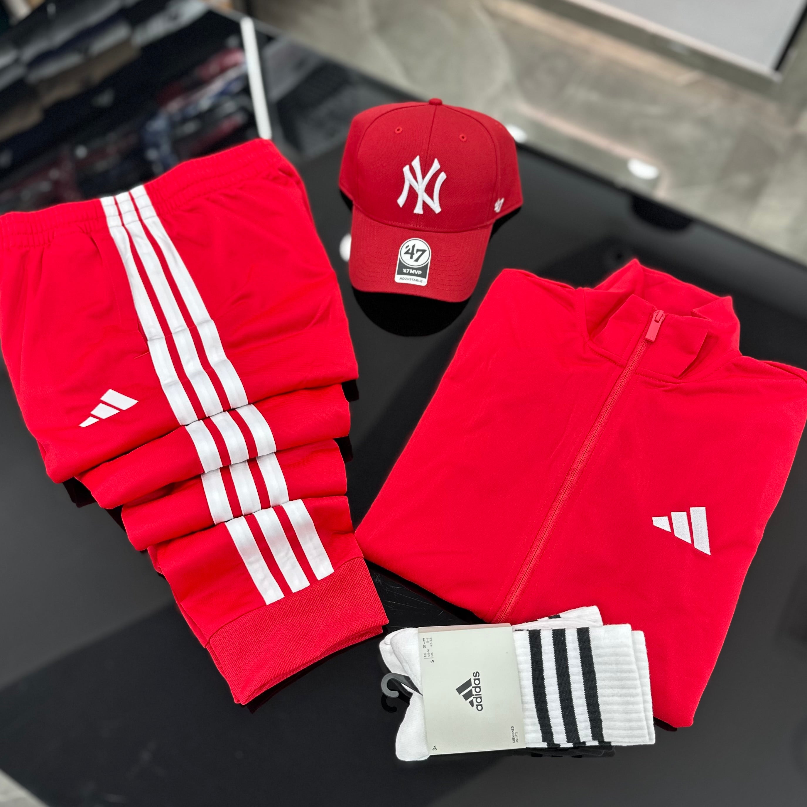 Tuta Adidas Tricot POWER RED