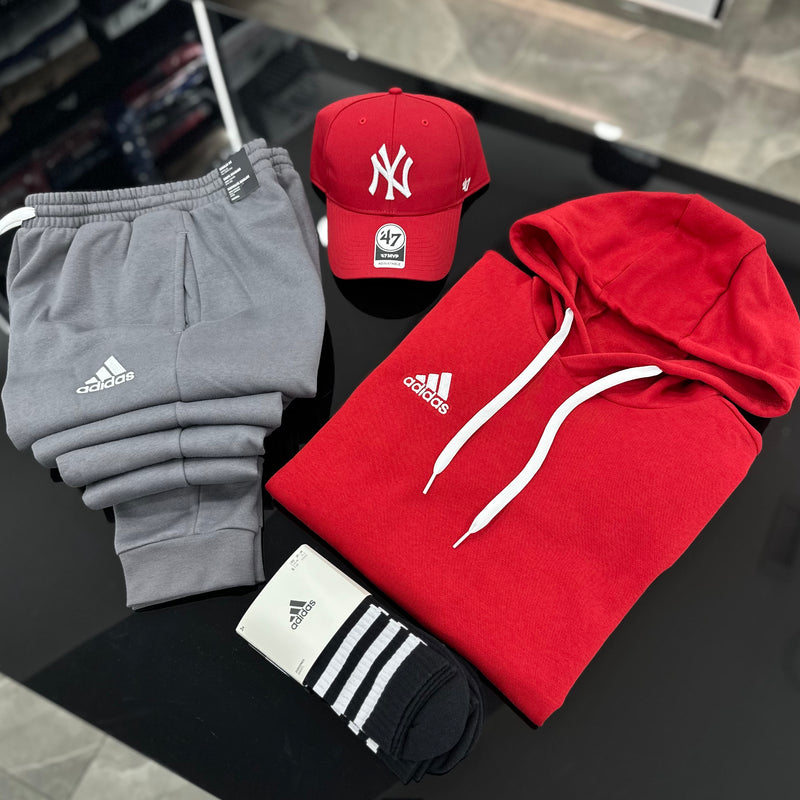Tuta Adidas Entrada RED/GREY