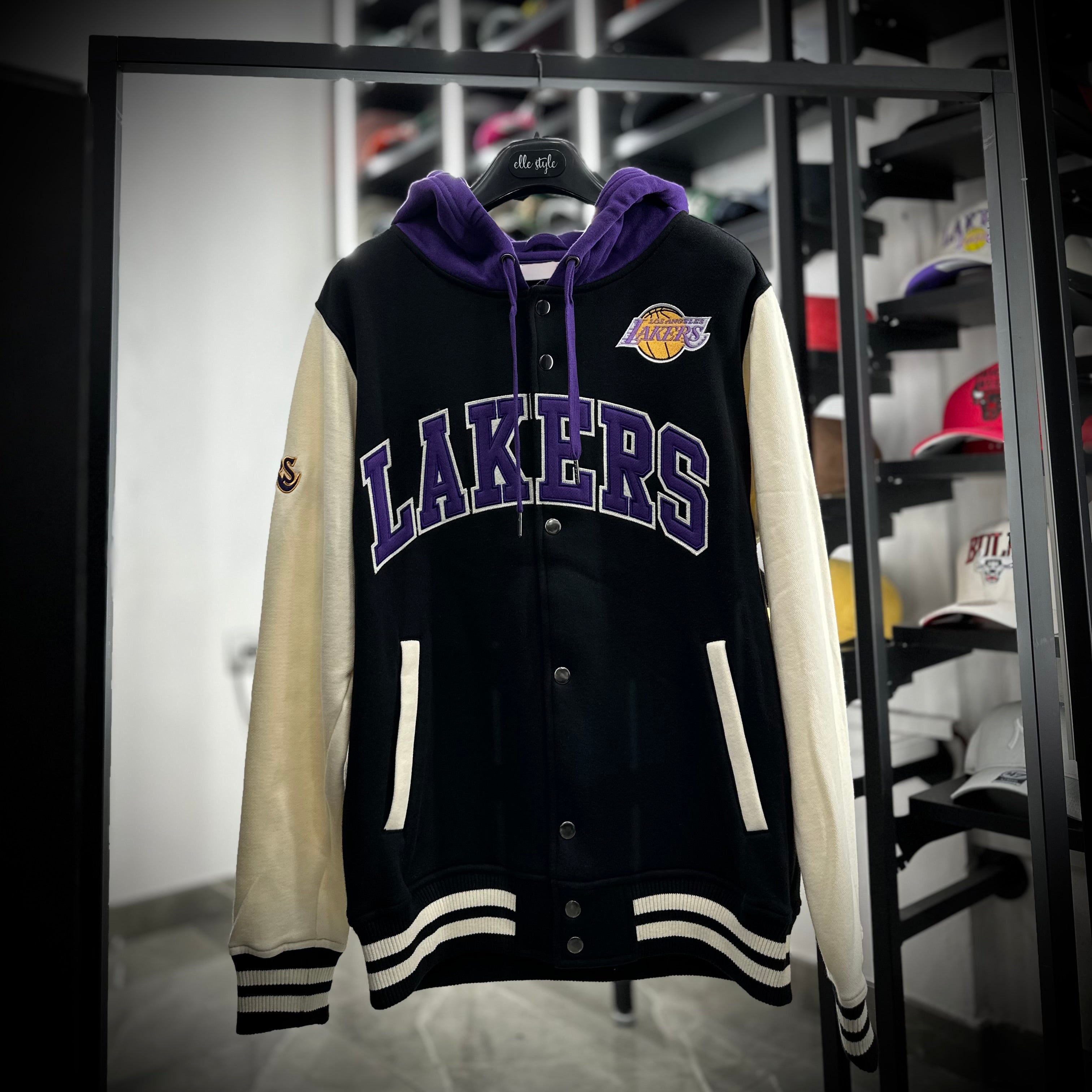 Felpa Courtside Los Angeles Lakers