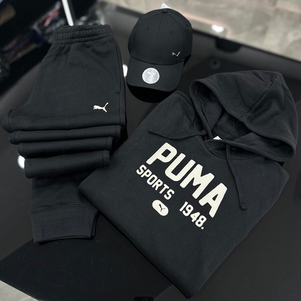 Tuta Puma HOODED black