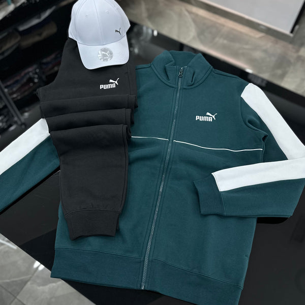 Tuta Puma SPORT SUIT green