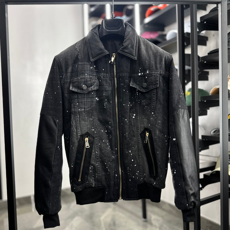 Giubbotto Artik pelle-denim