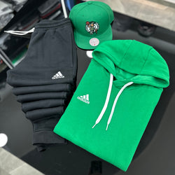 Total look Adidas GREEN / BLACK