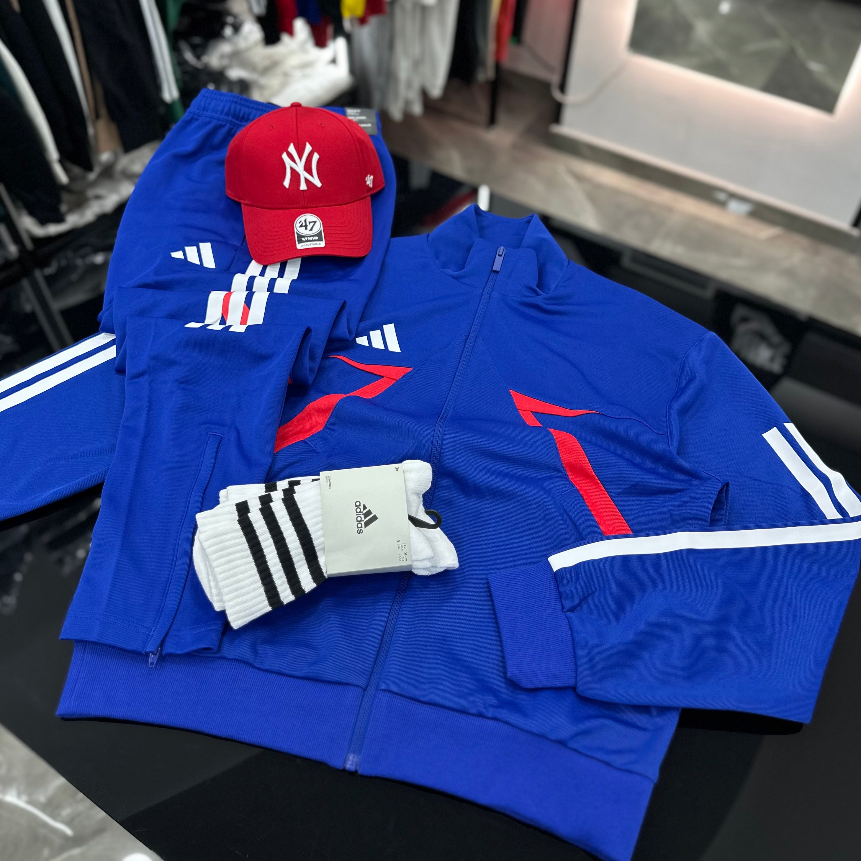 Tuta Adidas Tricot Tiro ROYAL