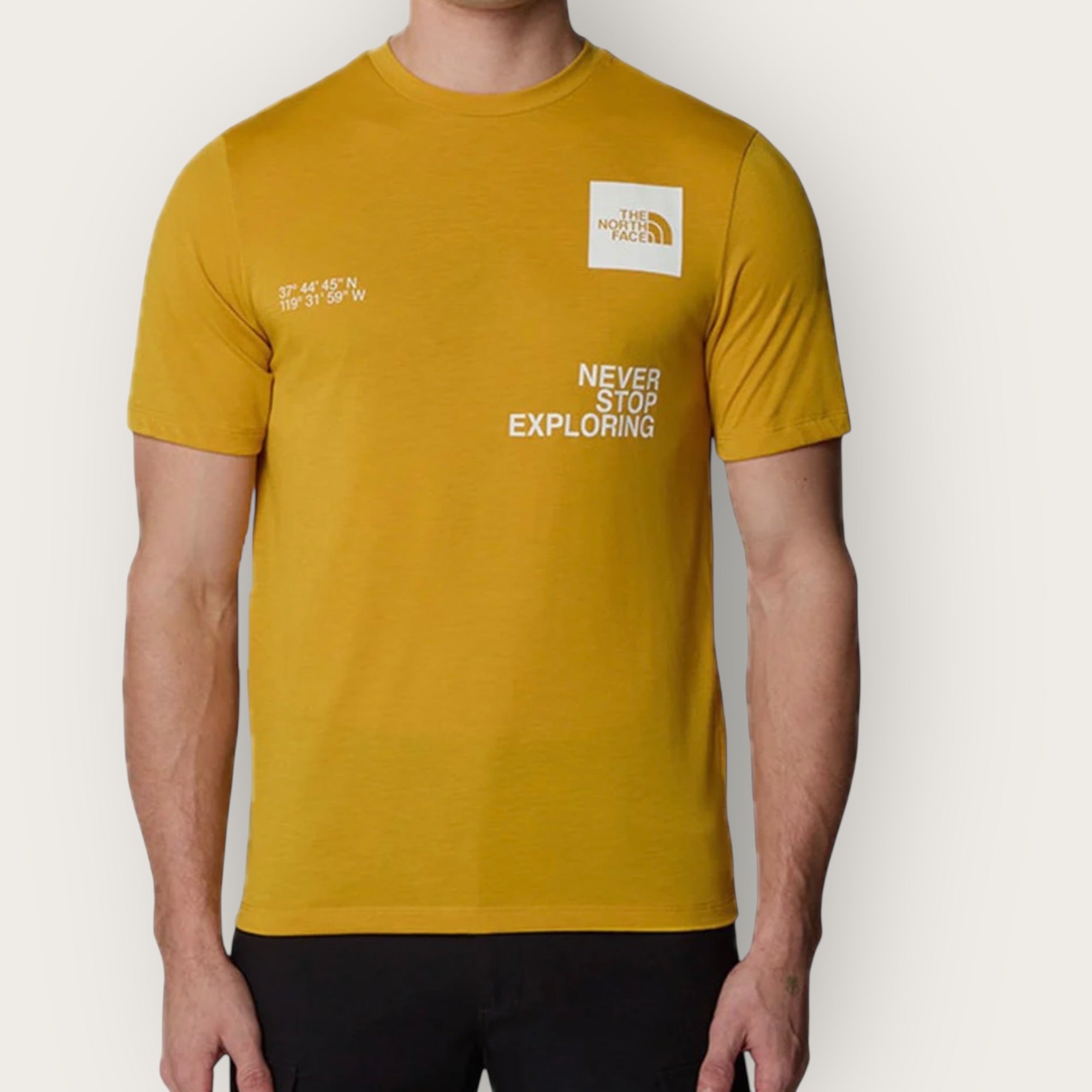 T-Shirt The North Face Coordinates TURMERIC
