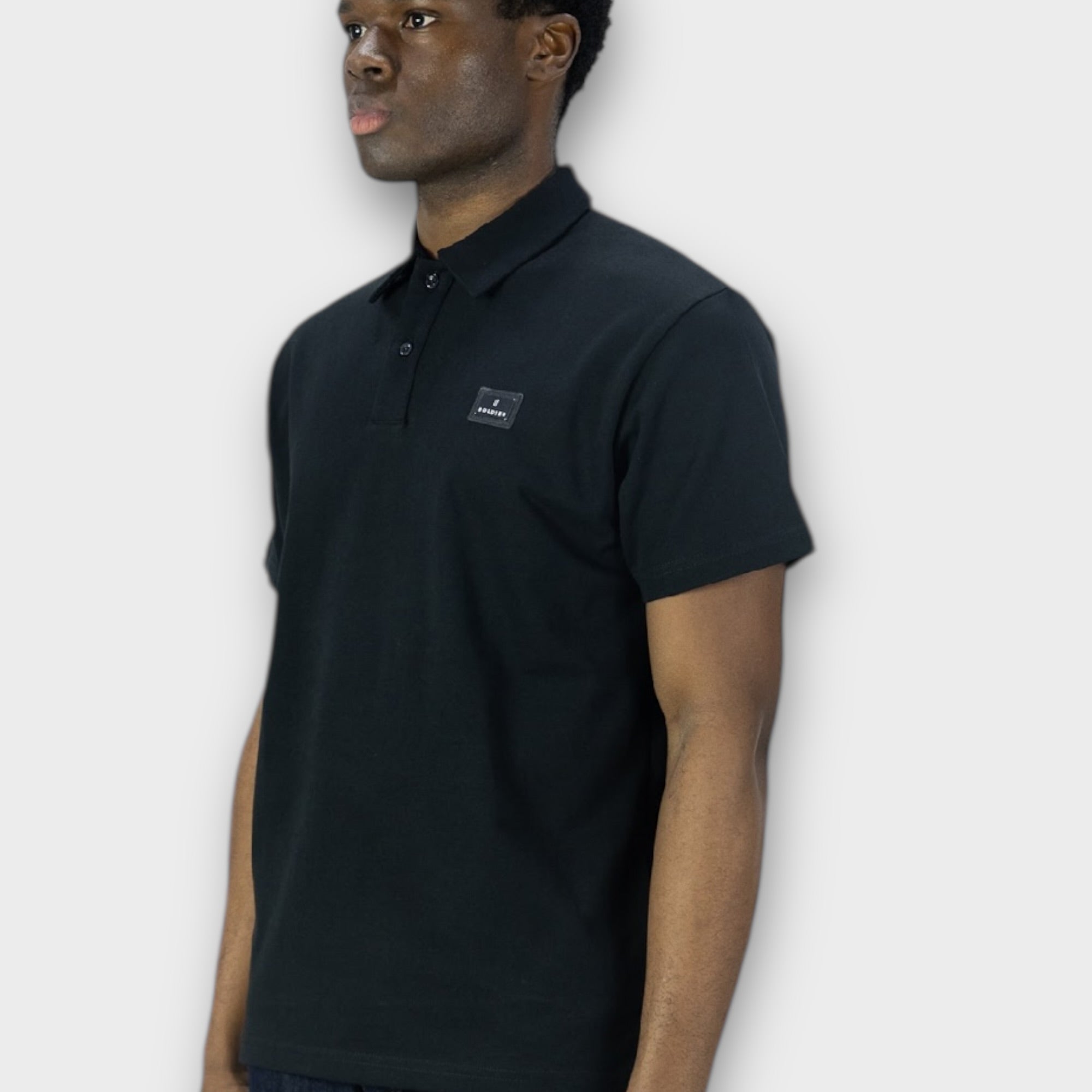 Polo Soldier BLACK