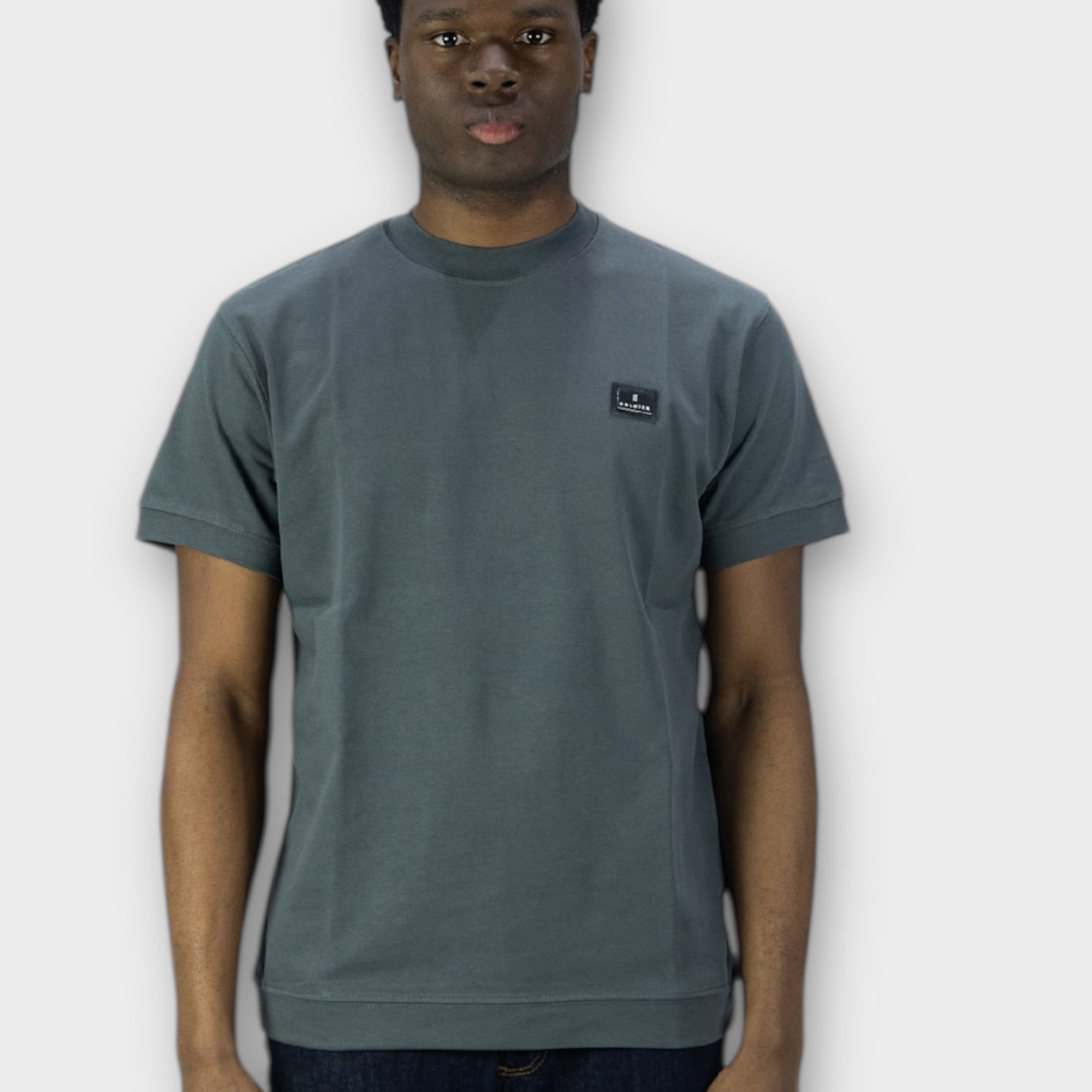 T-shirt Soldier patch DARK GREY