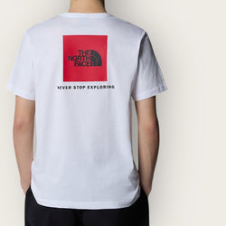 T-Shirt The North Face RED BOX white