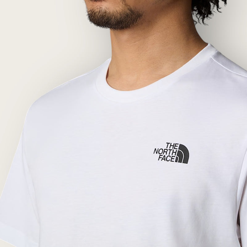 T-Shirt The North Face VERTICAL White