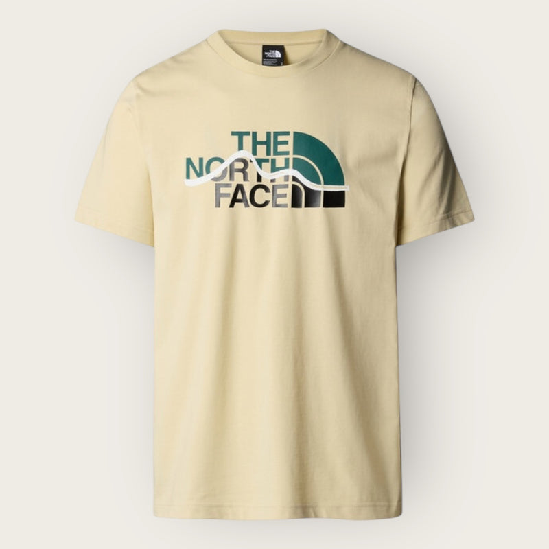 T-Shirt The North Face MOUNTAIN LINE safari