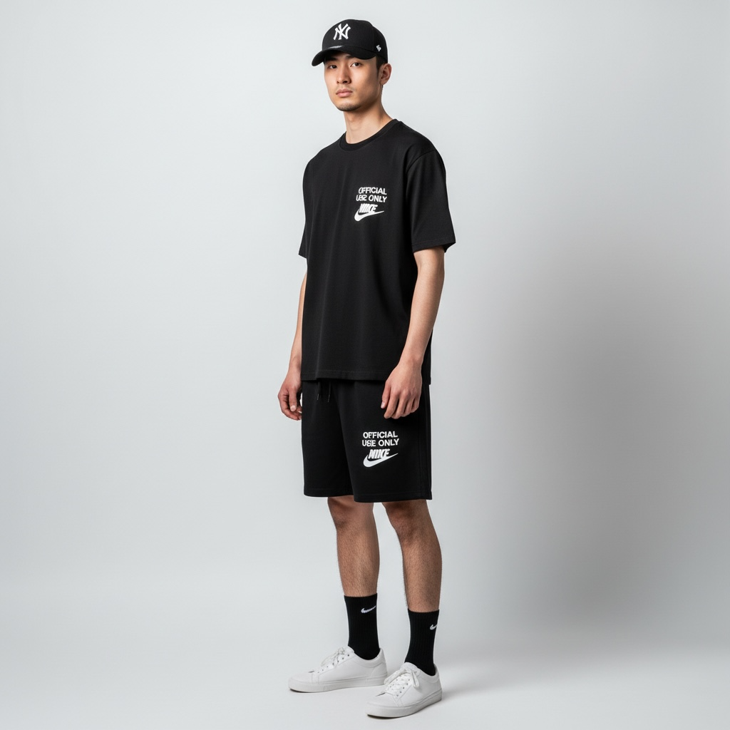 Coordinato Nike ONLY black