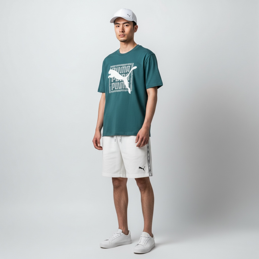 T-Shirt Puma Graphic EMERALD