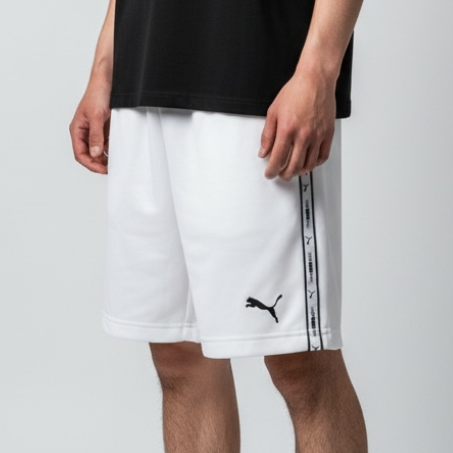 Shorts Puma TAPE White