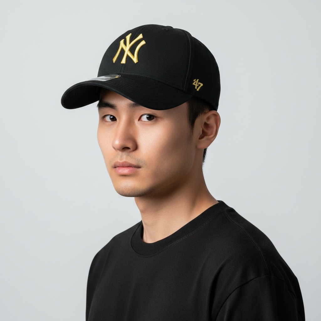 Cappello Yankees GOLD/BLACK