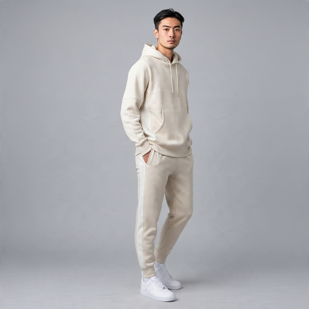 Tuta Nike FT Beige