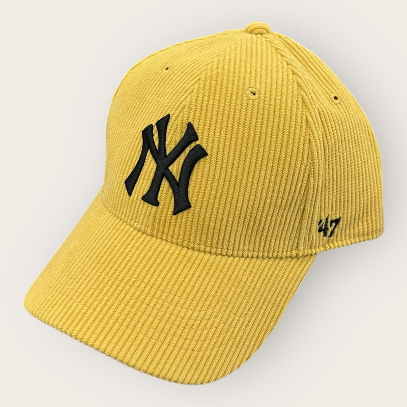 Cappello New York Yankees Thick Cord MAIZE