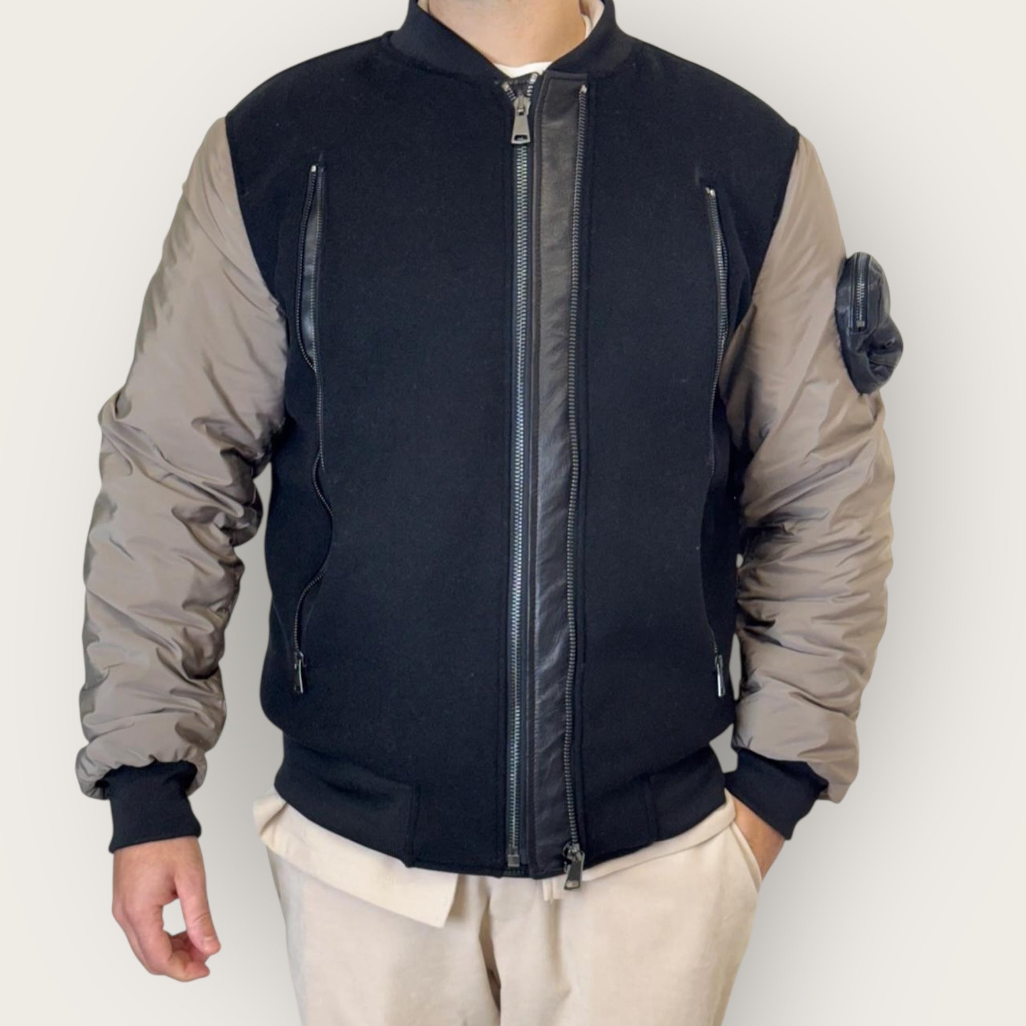 Giubbotto Artik panno-nylon