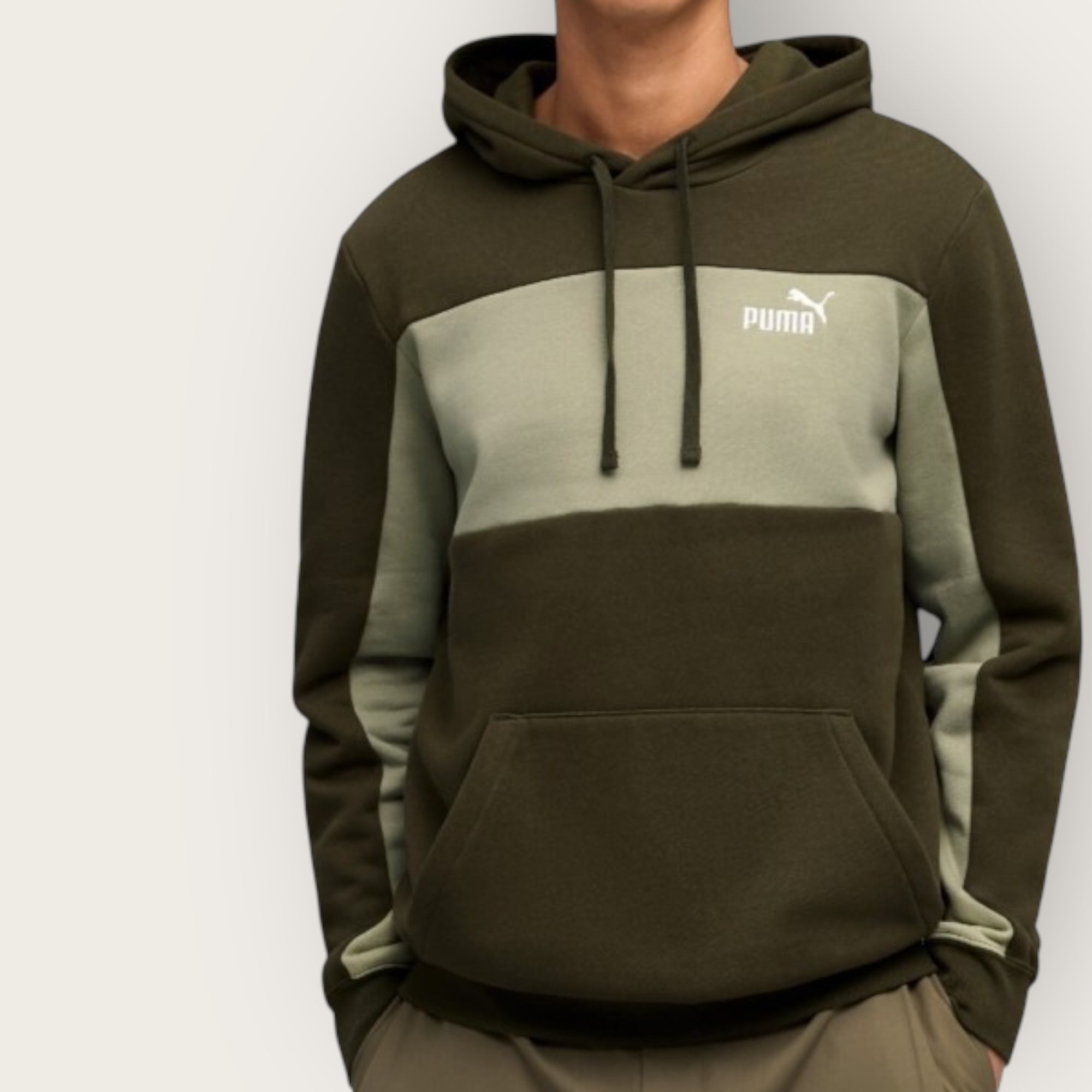 Felpa Puma BLOCK green