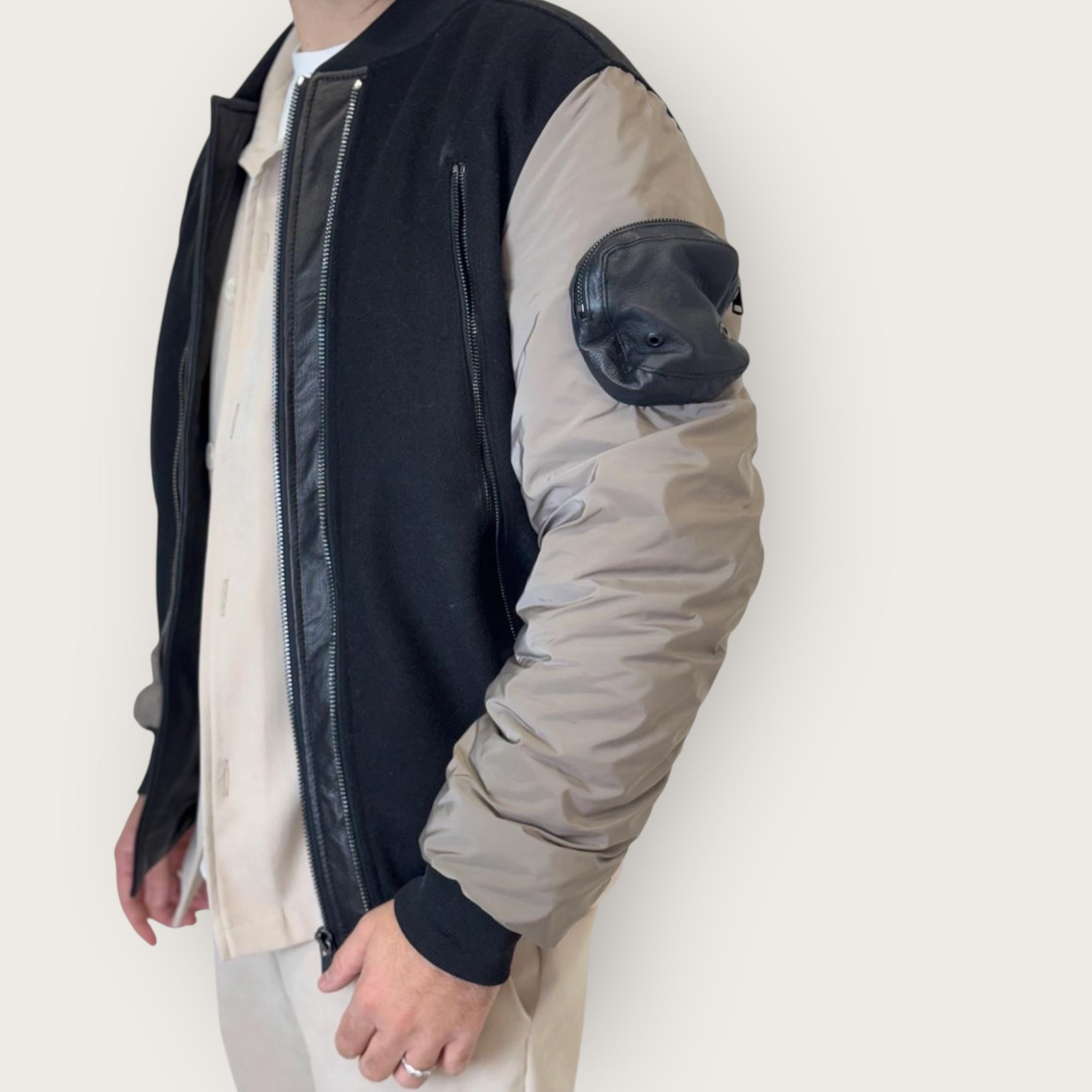 Giubbotto Artik panno-nylon