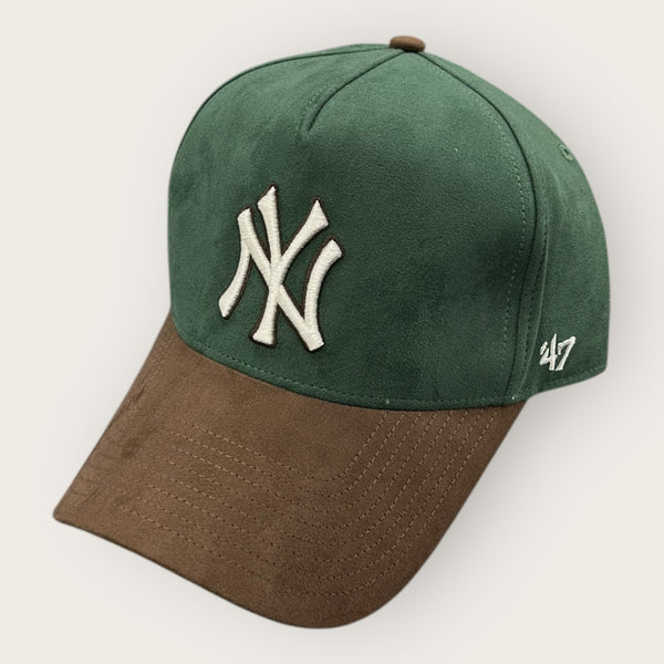Cappello New York Yankees Ultrasuede DARK GREEN