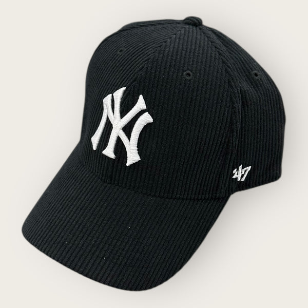 Cappello New York Yankees Thick Cord BLACK