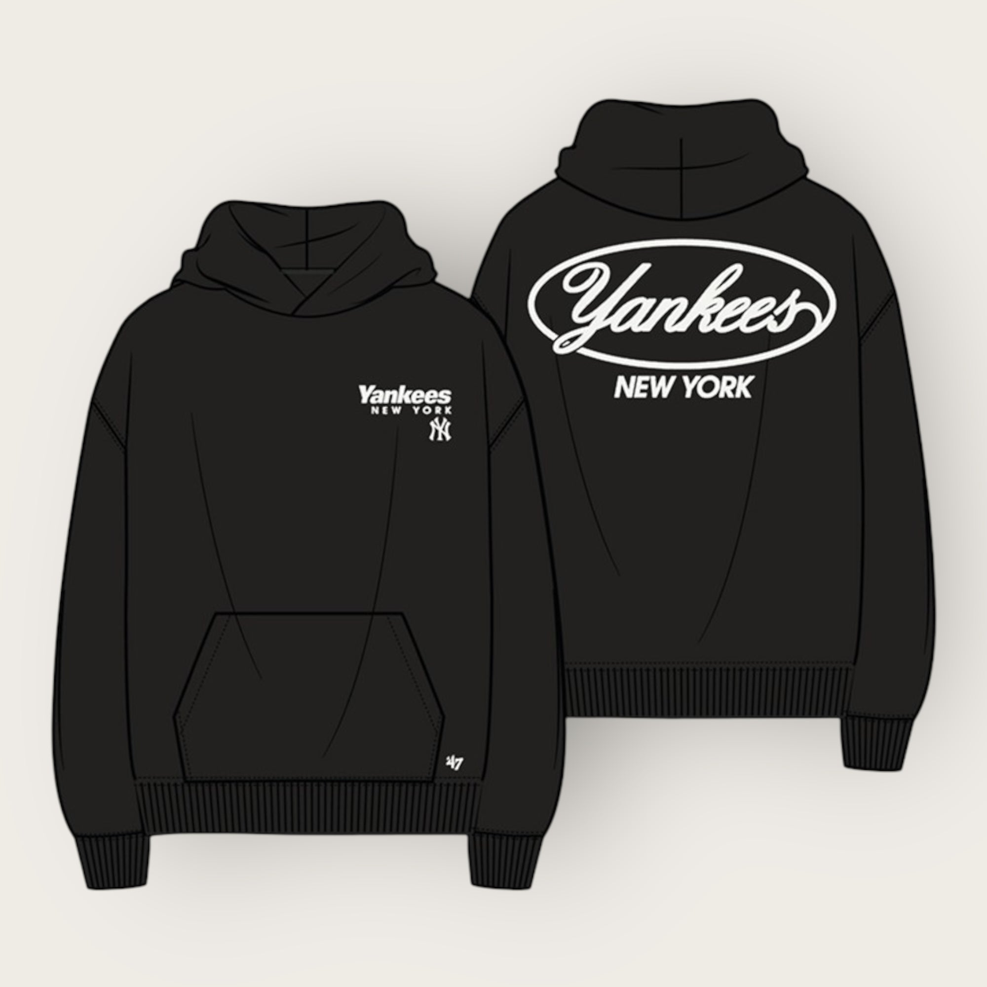 Tuta Yankees Foundation BLACK