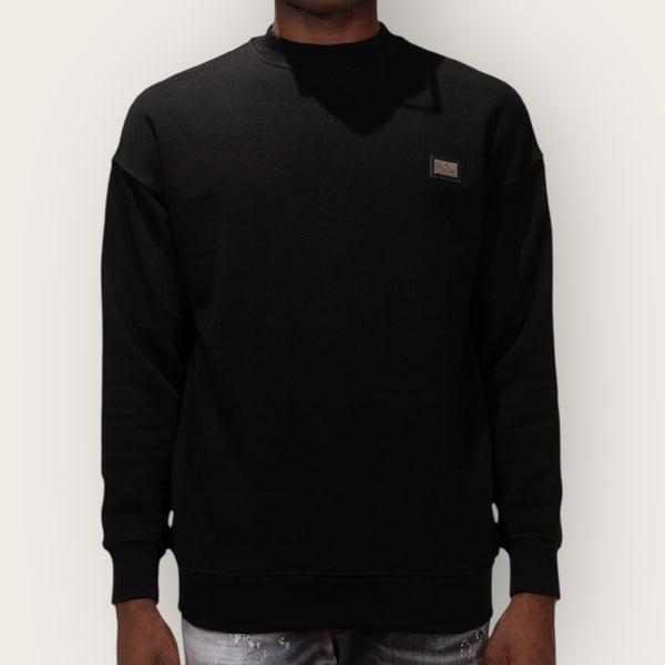 Felpa Soldier patch BLACK