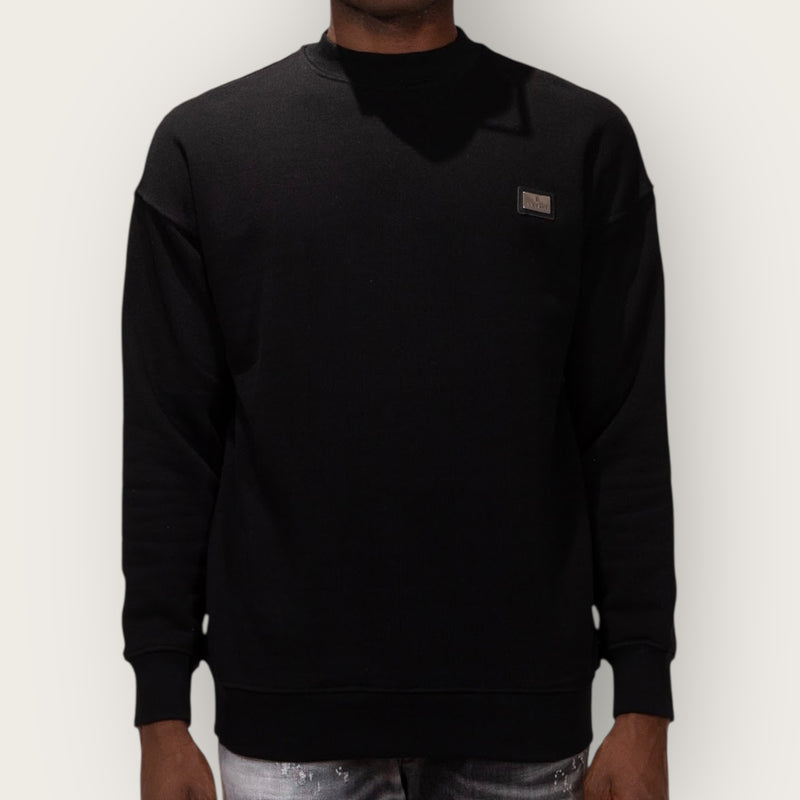 Felpa Soldier patch BLACK