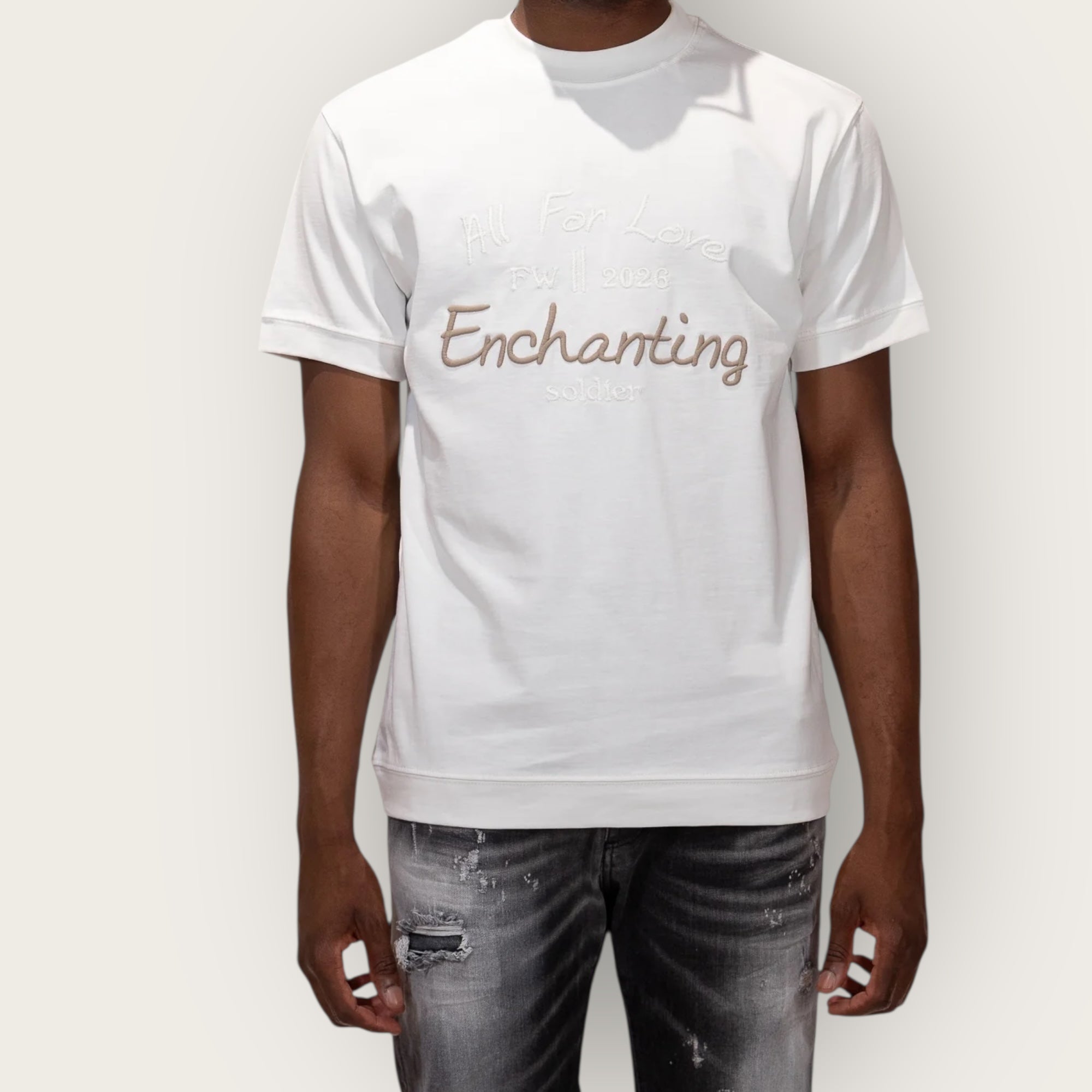 T-shirt Soldier All for Love WHITE