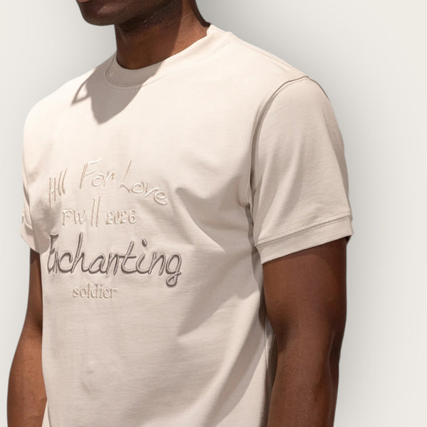 T-shirt Soldier All for Love BEIGE