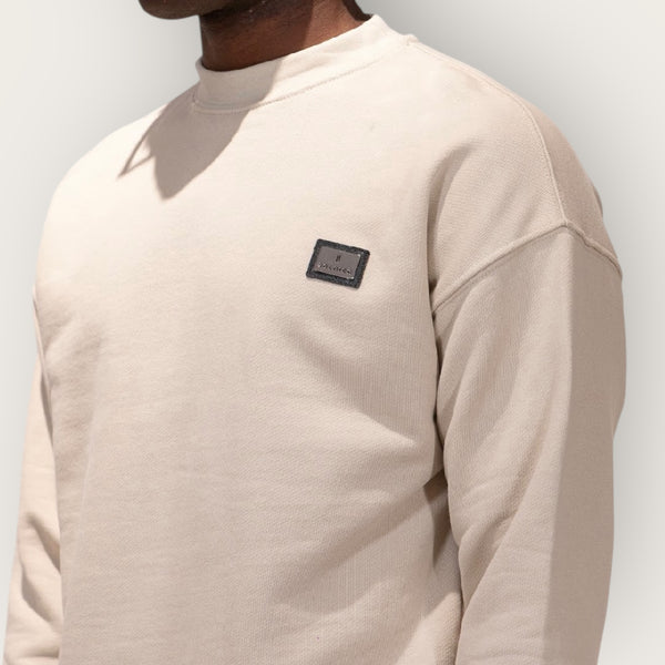 Felpa Soldier patch BEIGE