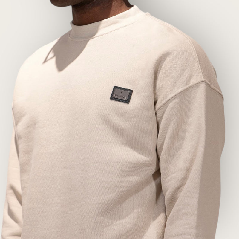 Felpa Soldier patch BEIGE