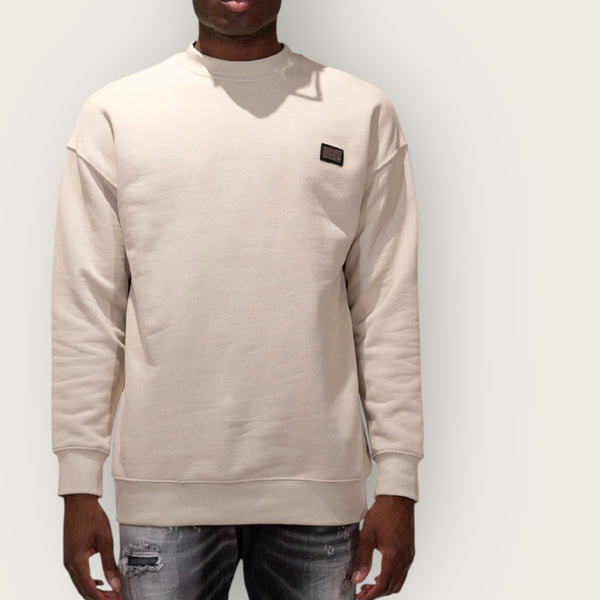 Felpa Soldier patch BEIGE