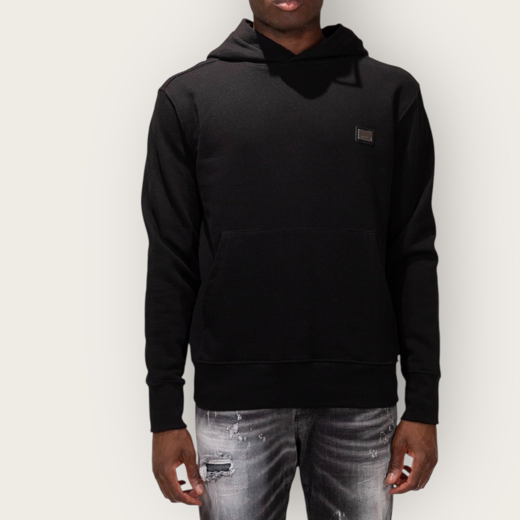 Felpa Soldier cappuccio BLACK