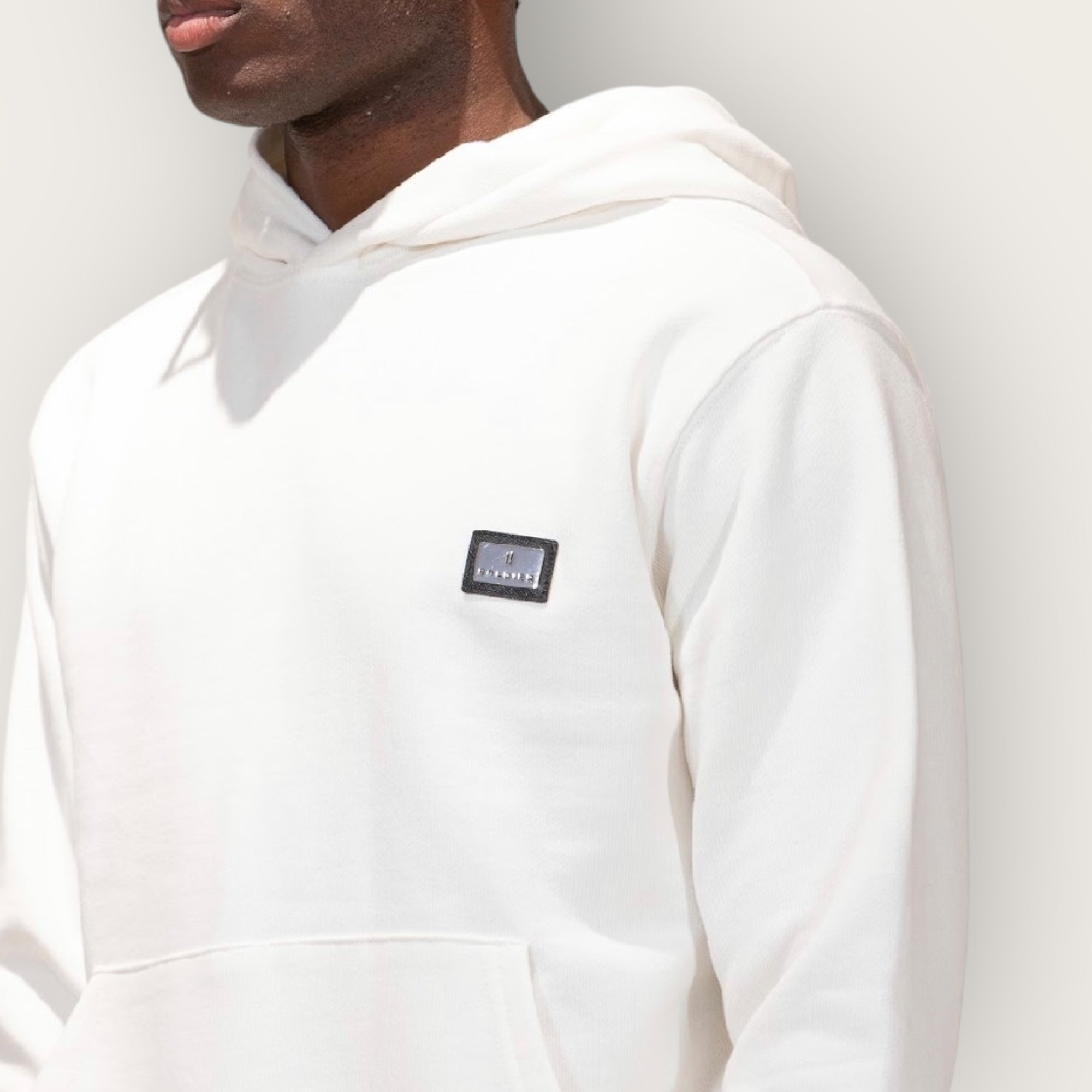 Felpa Soldier cappuccio WHITE