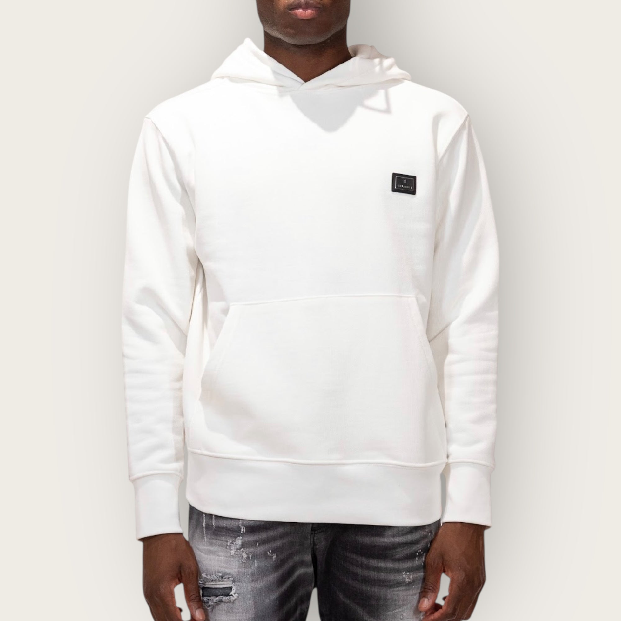 Felpa Soldier cappuccio WHITE