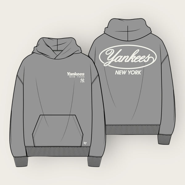 Felpa Yankees Foundation WOLF GREY