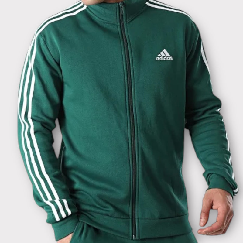 Adidas basic fleece DARK GREEN