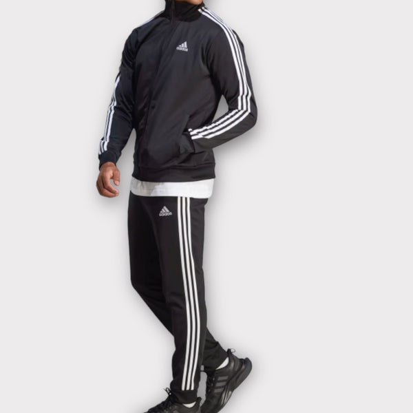 Tuta Adidas basic stripes BLACK