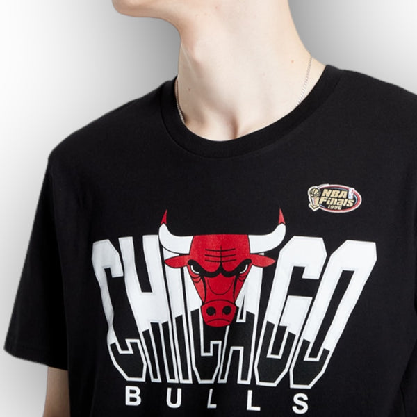 T-Shirt Chicago Bulls BLACK